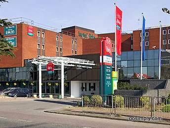 Exterior of the Heathrow Ibis Hotel