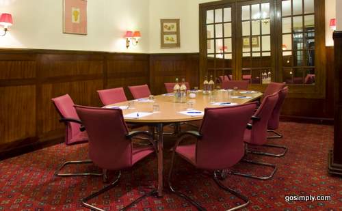 Conference room at the Heathrow Master Robert Hotel
