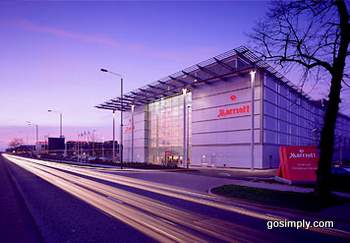 Exterior of the Heathrow Marriott Hotel