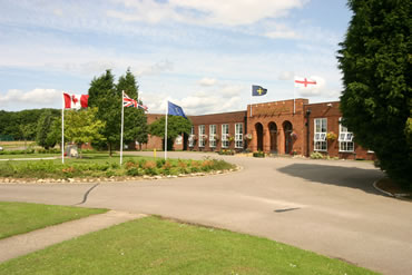 Exterior of the St George Hotel at Teesside Airport