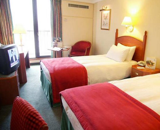 Twin room at the Hilton Birmingham Airport Metropole Hotel