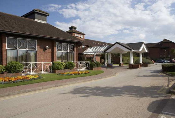 Exterior of the Hilton Hotel at East Midlands Airport