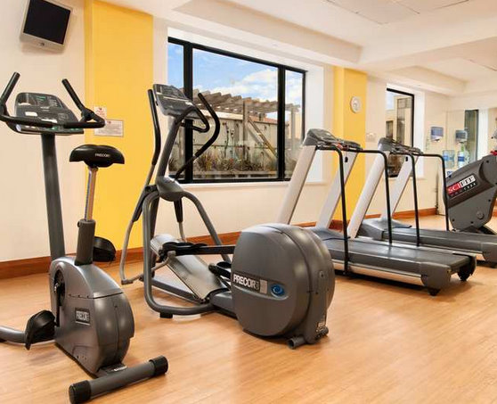 Fitness centre at the Dublin Airport Hilton