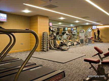 Gym at the Sofitel London Heathrow