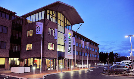 Exterior of the Birmingham Airport Ramada Encore NEC Hotel