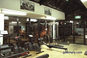 Aberdeen Airport Britannia Hotel gymnasium