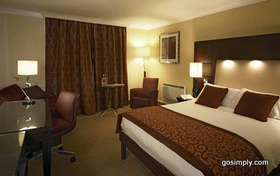 Belfast Airport Hilton Templepatrick standard guest room