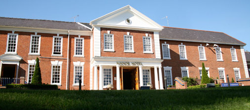 Exterior of the Birmingham Airport Manor Hotel Meriden