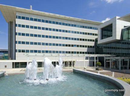 Exterior of the Arora International Hotel near Gatwick