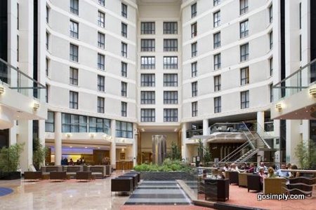 Atrium at the London Gatwick Sofitel Hotel