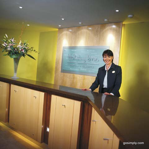 Gatwick Holiday Inn Hotel reception