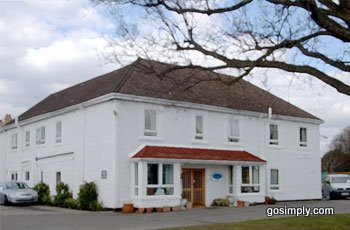 Exterior of the White House Hotel near Gatwick Airport