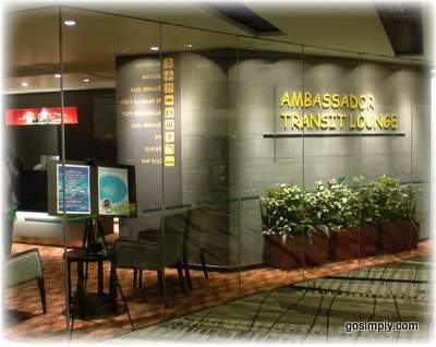 Ambassador Transit Lounge at Singapore Changi Airport