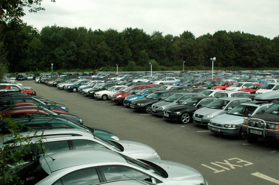 Cophall Farm Gatwick Parking security lighting