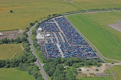 Gatwick Airparks aerial view