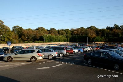 APH Gatwick parking with tarmac surface