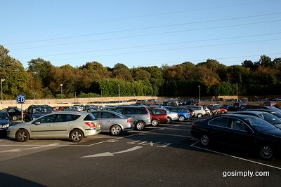 APH Gatwick parking with tarmac surface