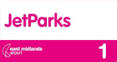 Jet Parks 1 at East Midlands Airport logo