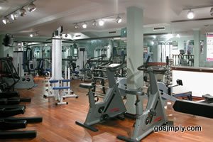 Gym at the Manchester Britannia Country House Hotel
