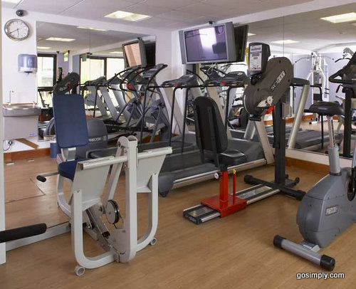 LivingWell Express Gym at the Manchester Airport Hilton Hotel