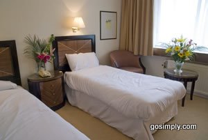 Guest room at the Britannia Manchester Airport Hotel