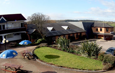 Exterior of the Bristol Airport Town and Country Lodge Hotel