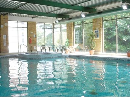 Swimming pool at the Britannia Hotel Leeds Bradford Airport
