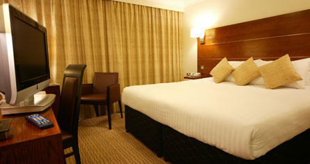 Double bedroom at the Ramada Hemel Hempstead hotel