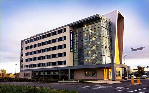 Exterior of the Holiday Inn Express Liverpool Airport