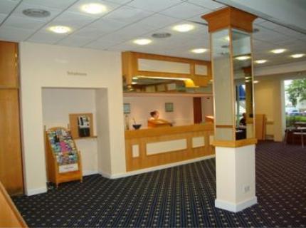 Reception area at the Chiltern Hotel Luton Airport