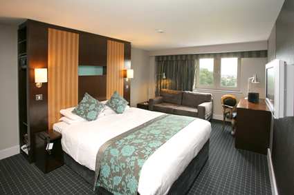 Bedroom at the Bristol Airport Doubletree by Hilton Cadbury House Hotel