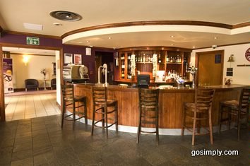 Gatwick Premier Inn East hotel bar
