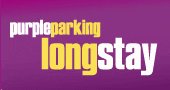 Purple Parking Long Stay logo